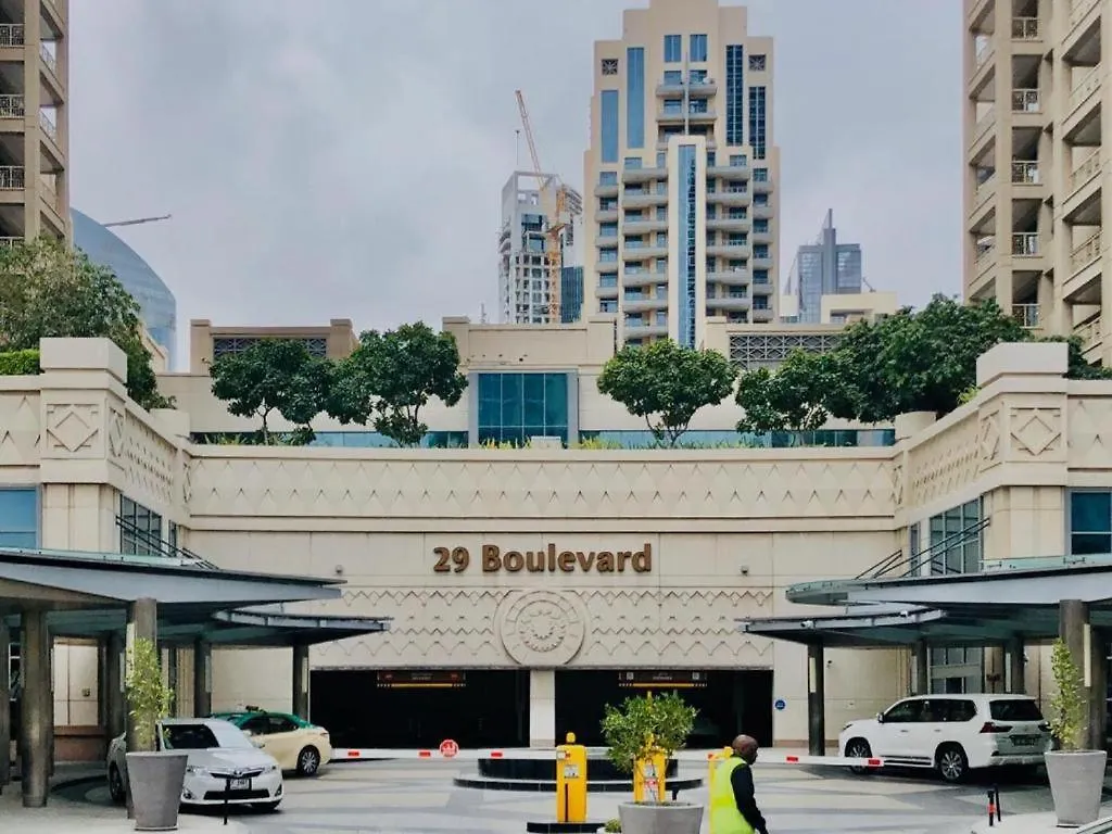 Apartment Nasma Luxury Stays - 29 Boulevard Tower 1 Dubai